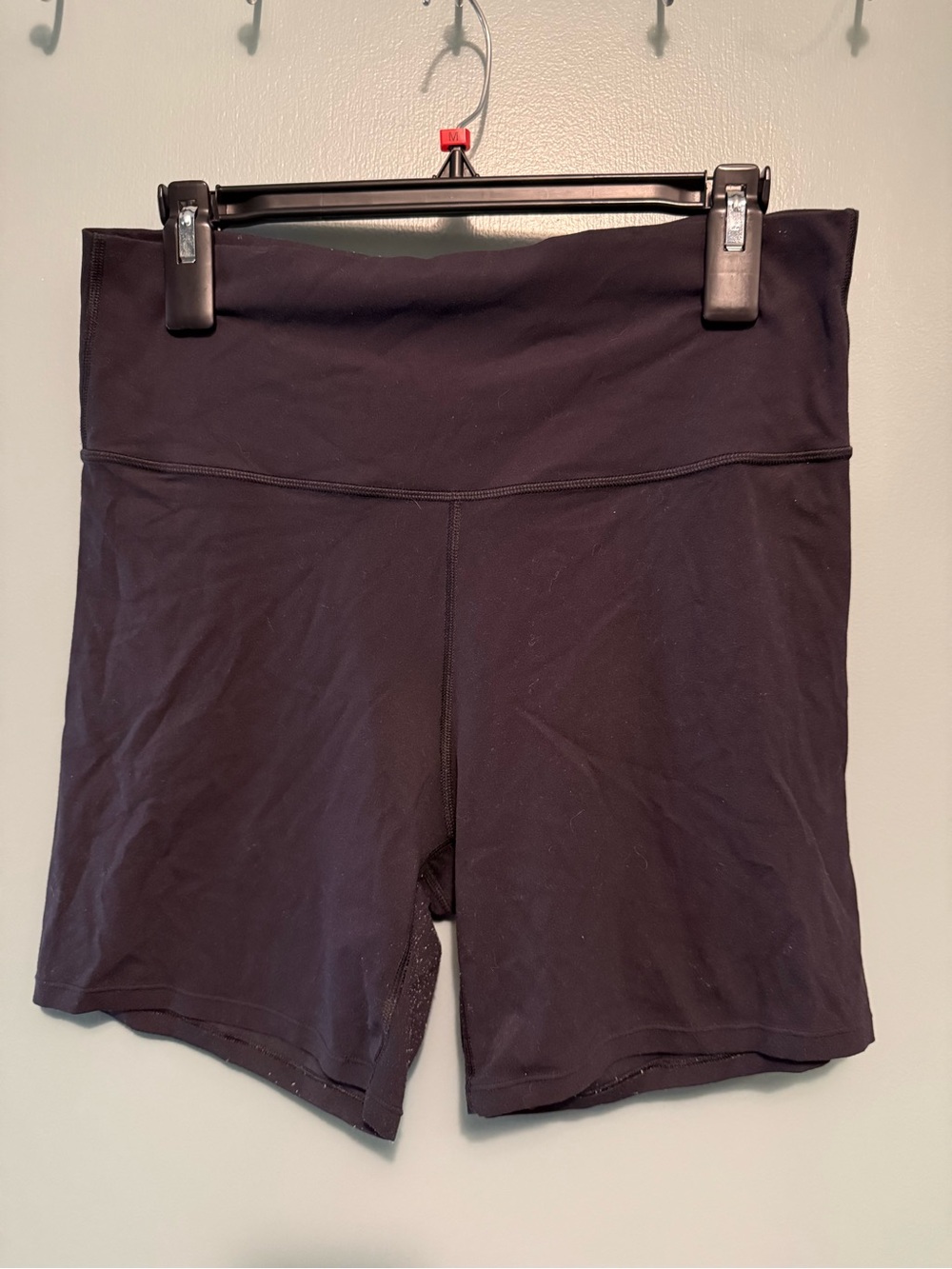 all in motion Black High-Rise Bike Shorts